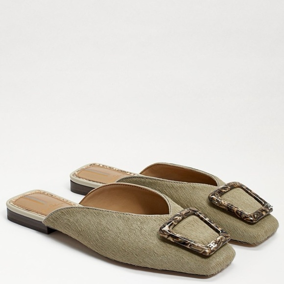 SAM EDELMAN Lavina Buckle Mules - Picture 1 of 6